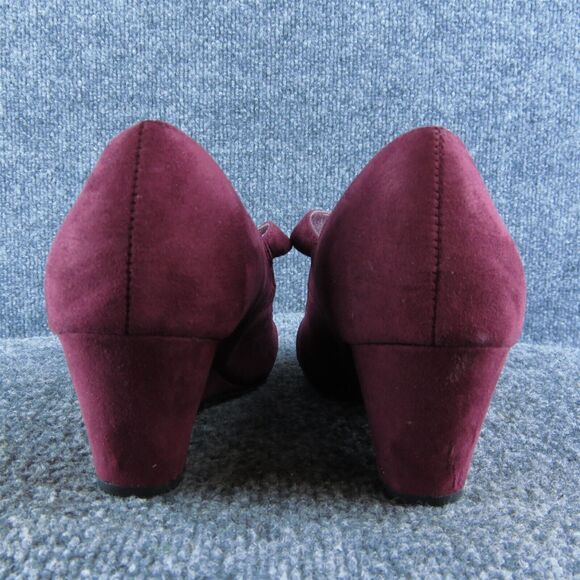 Madeline Stuart Burgundy Heels - Picture 5 of 9